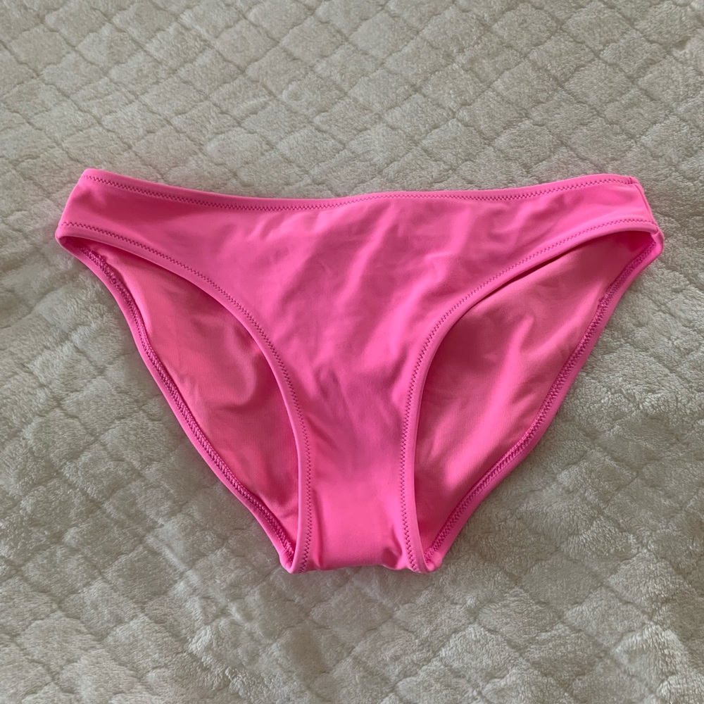 Aerie small hot pink bikini bottoms
